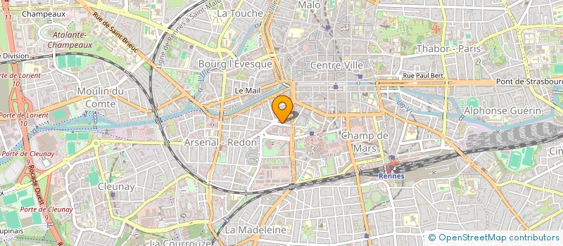 localisation de l'entreprise GEOPRED à RENNES