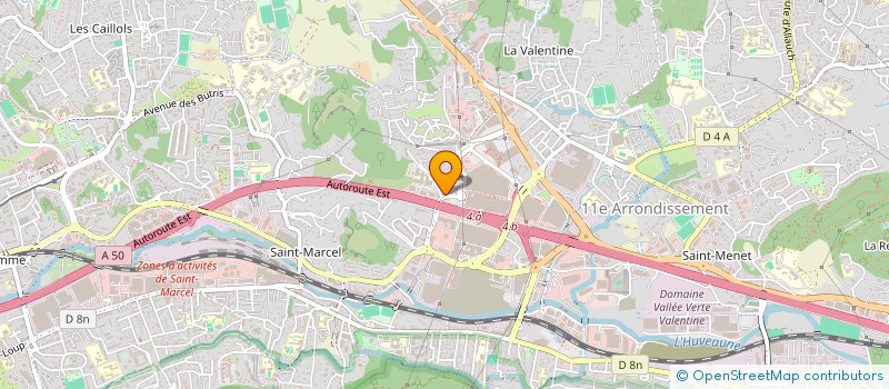 localisation de l'entreprise GEOPTIS à MARSEILLE