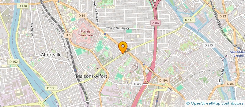 localisation de l'entreprise GEORDO CONSEILS à MAISONS-ALFORT