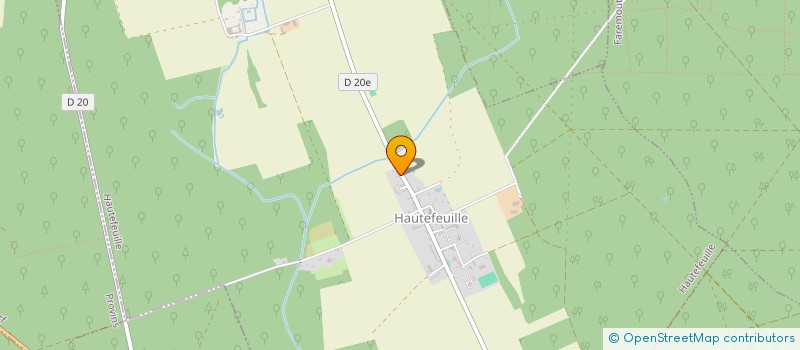 localisation de l'entreprise GEORGE  HAUTEFEUILLE