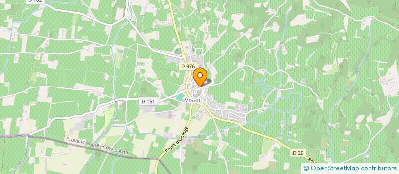 localisation de l'entreprise GEORGE  VISAN