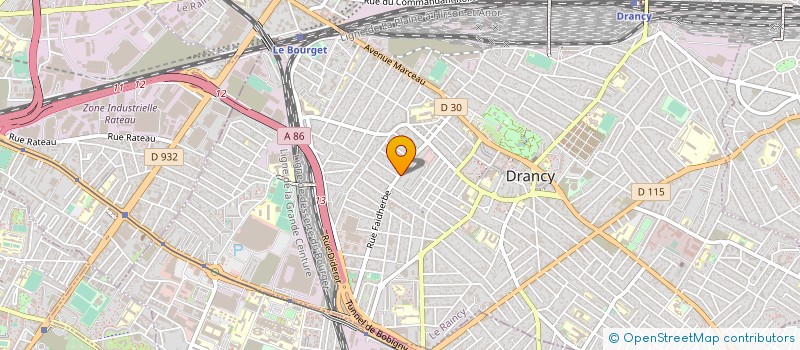 localisation de l'entreprise GEORGE DRIVE.COM à DRANCY