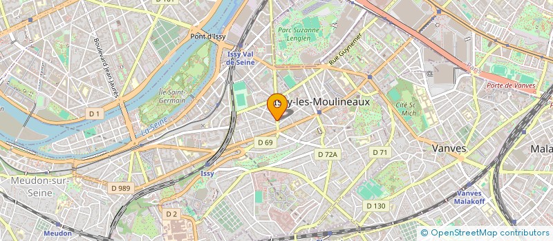 localisation de l'entreprise GEORGE ESKANDRR à ISSY-LES-MOULINEAUX
