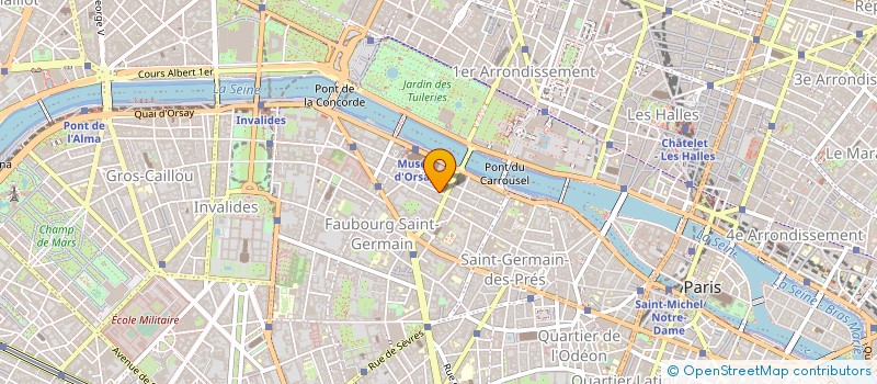 localisation de l'entreprise GEORGE & GEORGES à PARIS