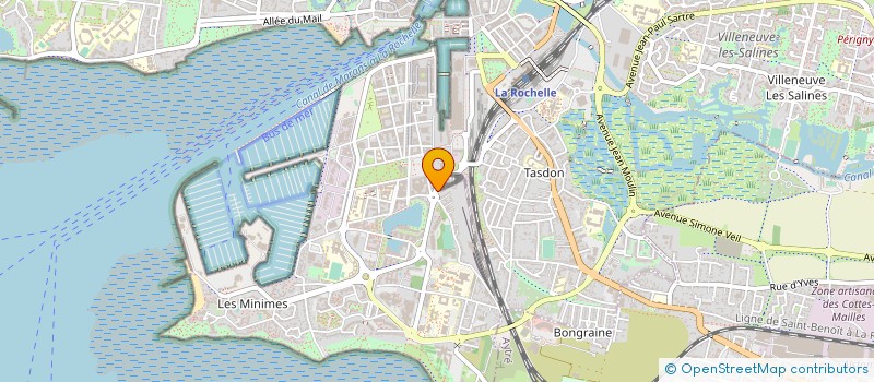 localisation de l'entreprise GEORGE IMMOB PARFAIT  LA ROCHELLE