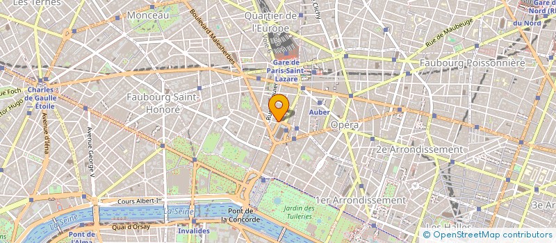 localisation de l'entreprise GEORGE V PUBLISHING  PARIS