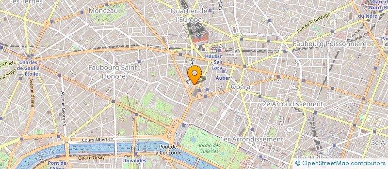 localisation de l'entreprise GEORGE V RECORDS  PARIS