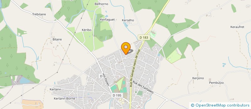 localisation de l'entreprise GEORGELIN IMMO  SURZUR