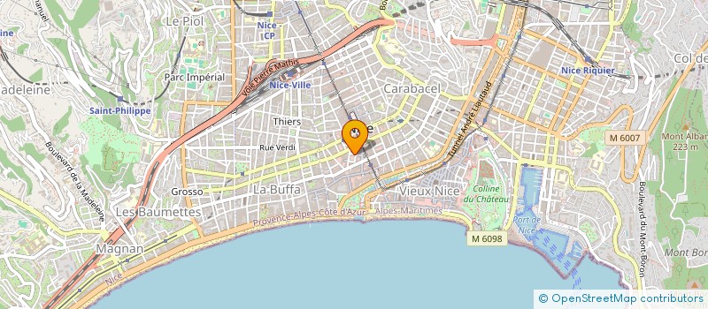 localisation de l'entreprise GEORGES à NICE