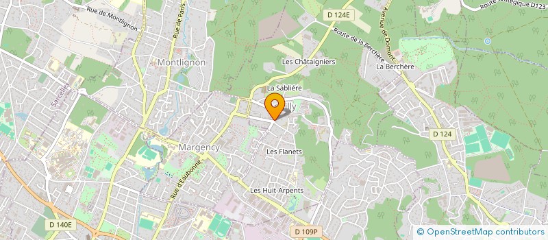 localisation de l'entreprise GEORGES BROT ET FILS à ANDILLY