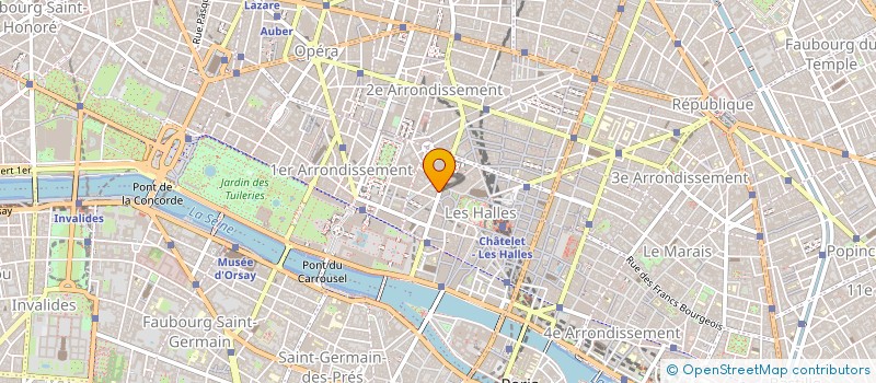 localisation de l'entreprise GEORGES BULLY SARL à PARIS