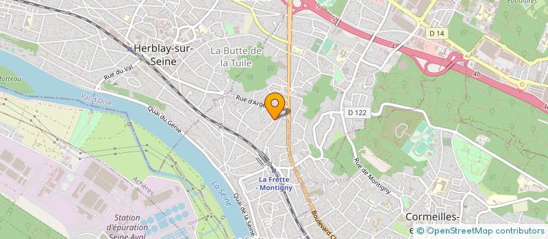 localisation de l'entreprise GEORGES CREATIONS  ARGENTEUIL