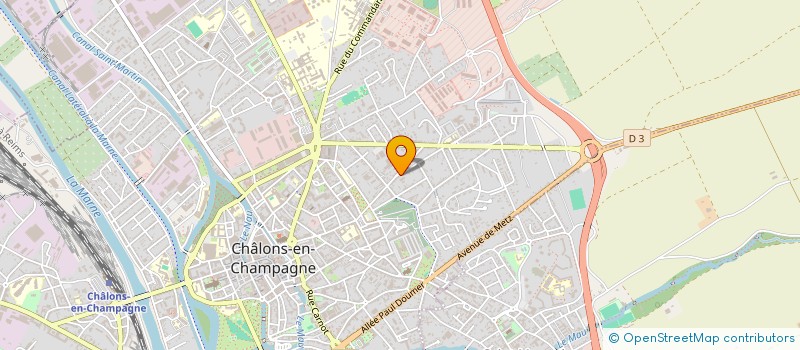 localisation de l'entreprise GEORGES ELECTRICITE  CHALONS-EN-CHAMPAGNE