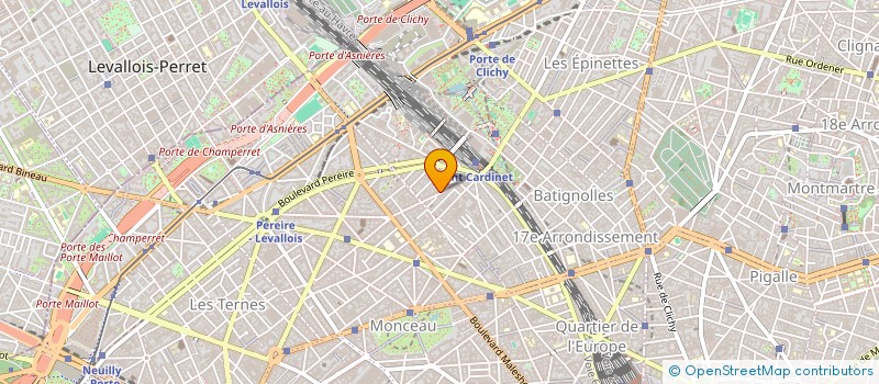 localisation de l'entreprise GEORGES FINETTI S A R L à PARIS