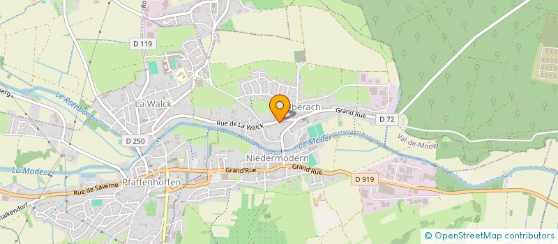 localisation de l'entreprise GEORGES GODAR SUCCRS  VAL-DE-MODER