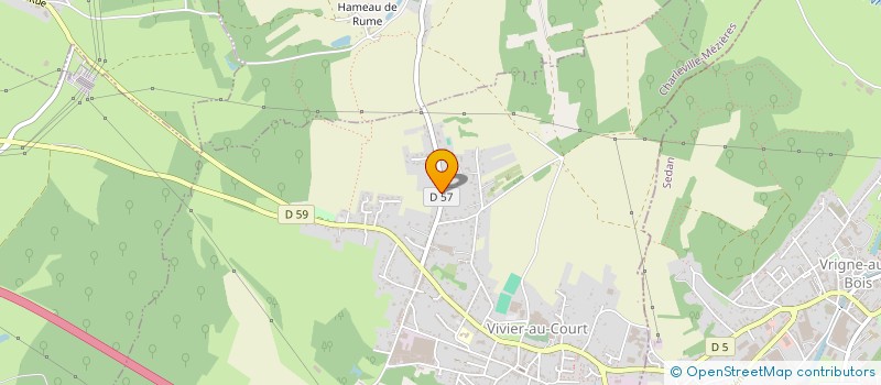 localisation de l'entreprise GEORGES & GREGOIRE SCI  VIVIER-AU-COURT