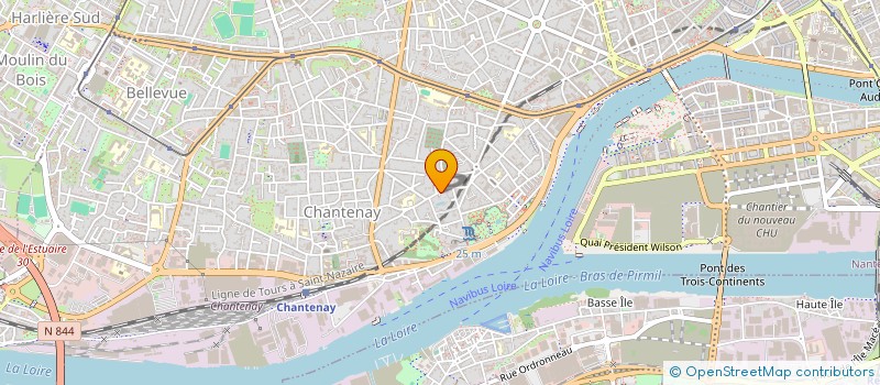 localisation de l'entreprise GEORGES GU  NANTES