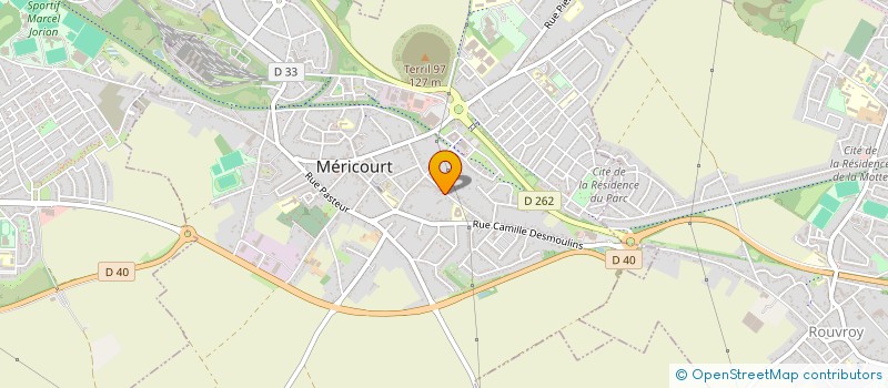 localisation de l'entreprise GEORGES HENRI II  MERICOURT