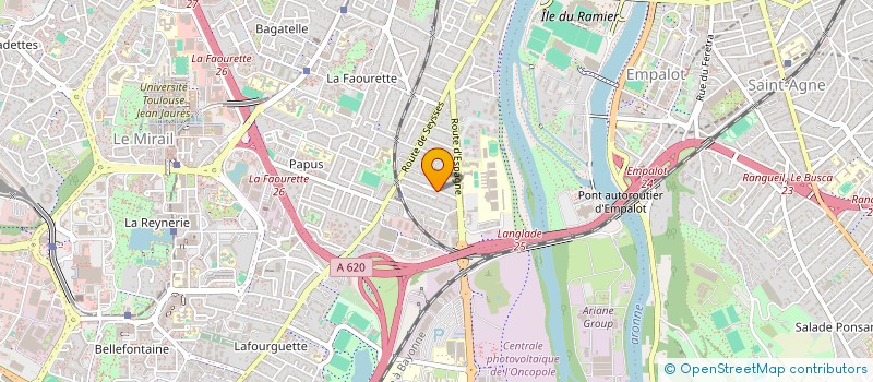 localisation de l'entreprise GEORGES IMMOBILIER à TOULOUSE
