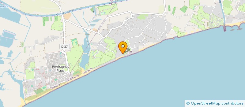 localisation de l'entreprise GEORGES - LEBRUN INDIVISION  VIAS