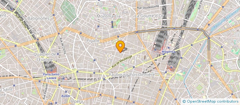 localisation de l'entreprise GEORGES & LORETTE EDITIONS  PARIS