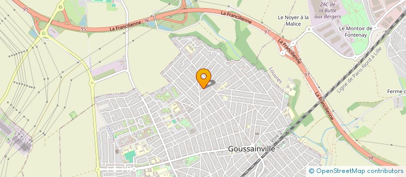 localisation de l'entreprise GEORGES PASCAL à GOUSSAINVILLE