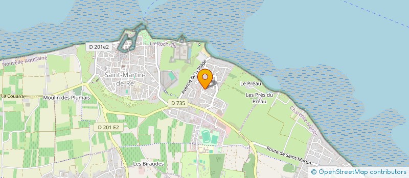 localisation de l'entreprise GEORGES PLOMBERIE  SAINT-MARTIN-DE-RE