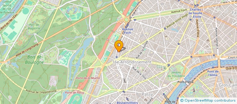 localisation de l'entreprise GEORGES TABARY CONSEIL (GT CONSEIL)  PARIS