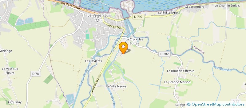 localisation de l'entreprise GEORGET  MONT-DOL