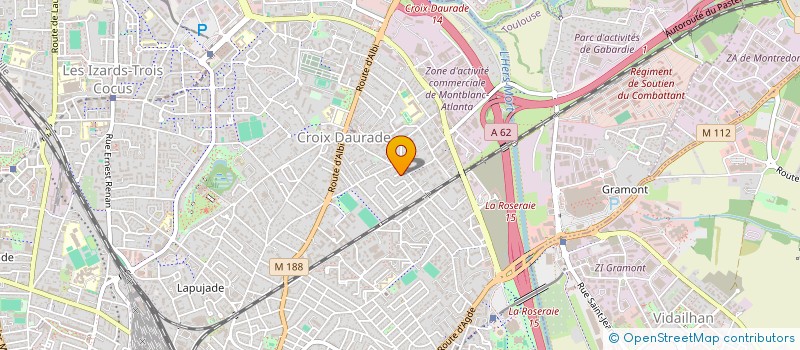 localisation de l'entreprise GEORGETTE ET CIE à TOULOUSE