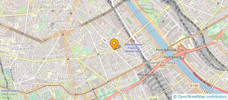 localisation de l'entreprise GEORGETTE WEBER  PARIS