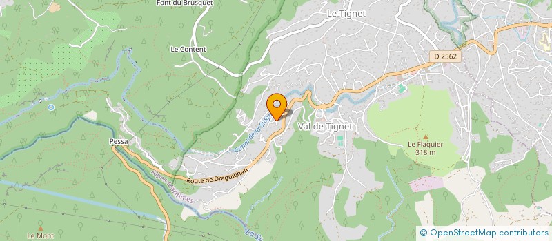 localisation de l'entreprise GEORGI à LE TIGNET