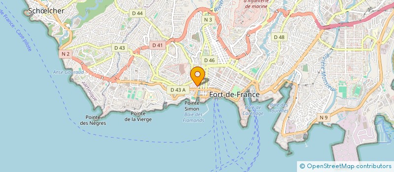 localisation de l'entreprise GEORGIA à FORT-DE-FRANCE