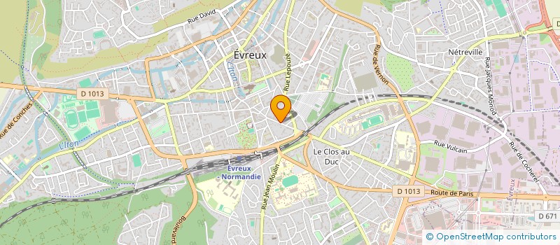 localisation de l'entreprise GEORGIA TAUNIN à EVREUX