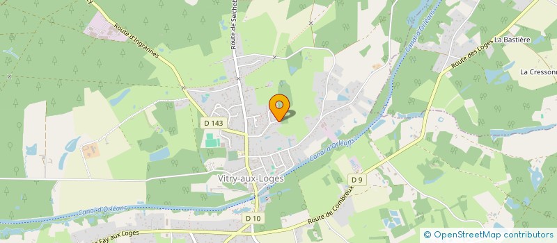 localisation de l'entreprise GEORGIADIS NOMBRUN  VITRY-AUX-LOGES