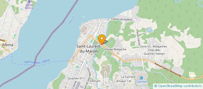 localisation de l'entreprise GEORGIALA à SAINT-LAURENT-DU-MARONI