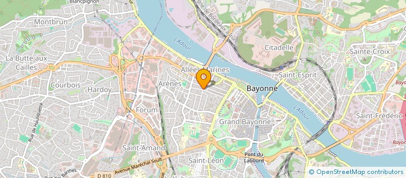 localisation de l'entreprise GEORGIEU NICOLAS à BAYONNE