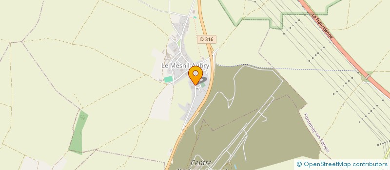 localisation de l'entreprise GEORGIQUE MEUNIER  LE MESNIL-AUBRY