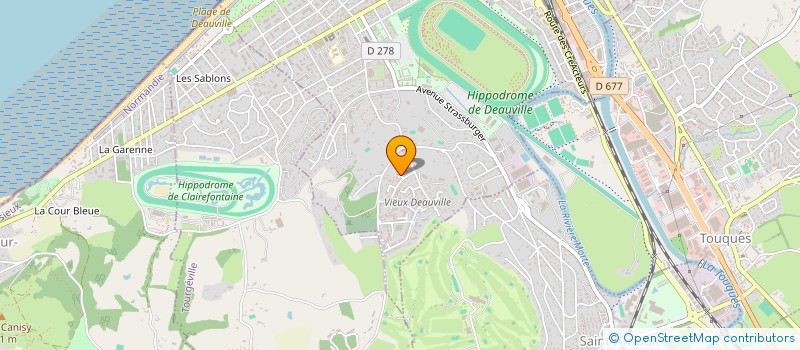 localisation de l'entreprise GEORJAC  TOURGEVILLE