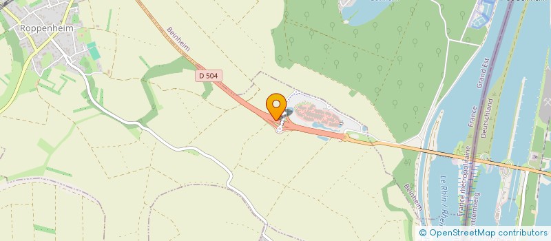 localisation de l'entreprise GEOS à ROPPENHEIM