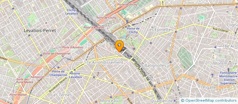 localisation de l'entreprise GEOS FRANCE à PARIS