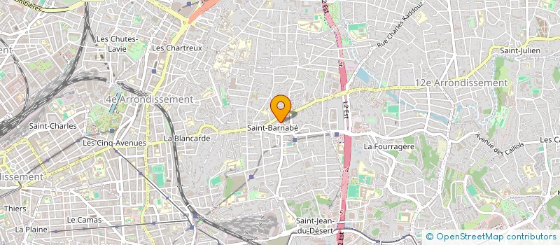 localisation de l'entreprise GEOSAN à MARSEILLE