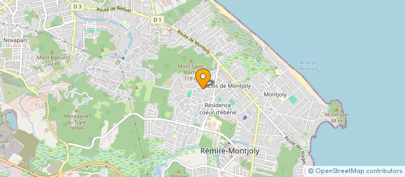 localisation de l'entreprise GEOSCAN AMAZONIE à REMIRE-MONTJOLY