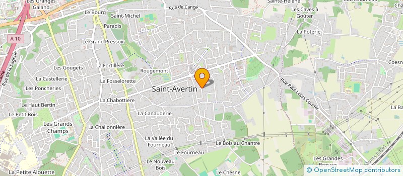 localisation de l'entreprise GEOSECURITY  SAINT-AVERTIN