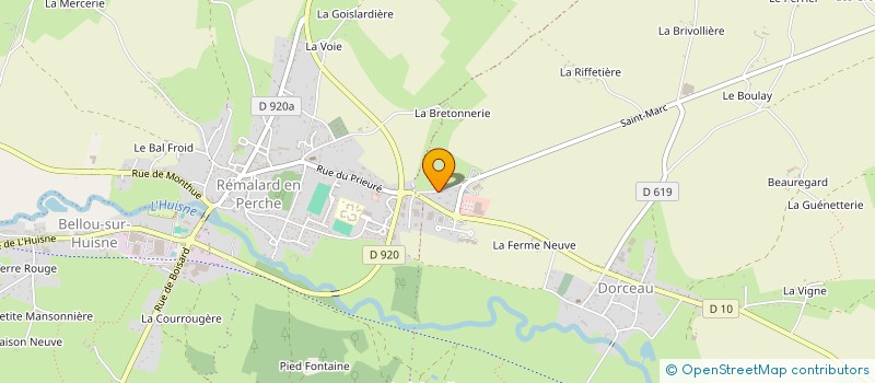 localisation de l'entreprise GEOSHIP à REMALARD-EN-PERCHE