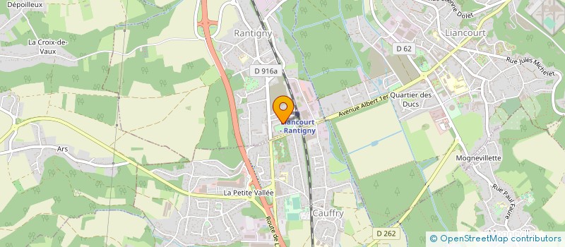 localisation de l'entreprise GEOSIM à RANTIGNY