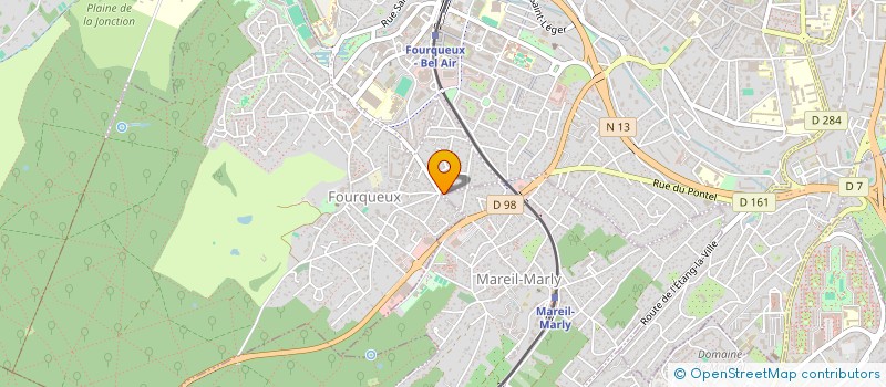 localisation de l'entreprise GEOSIRIS  SAINT-GERMAIN-EN-LAYE