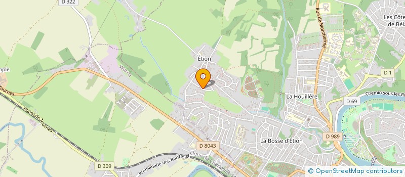 localisation de l'entreprise GEOSOL' R CONCEPT à CHARLEVILLE-MEZIERES