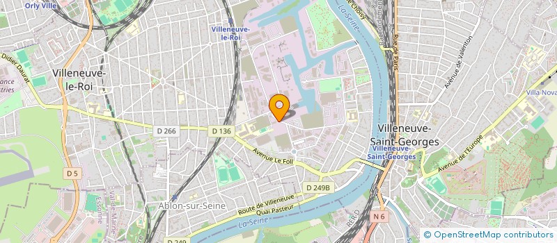 localisation de l'entreprise GEOSOND  VILLENEUVE-LE-ROI