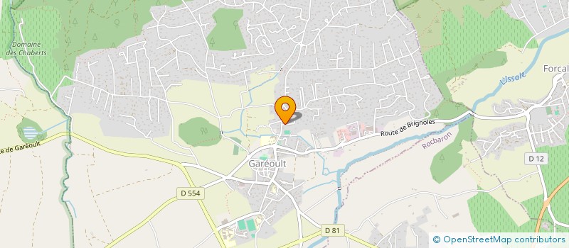 localisation de l'entreprise GEOSONDAGES PACA  GAREOULT